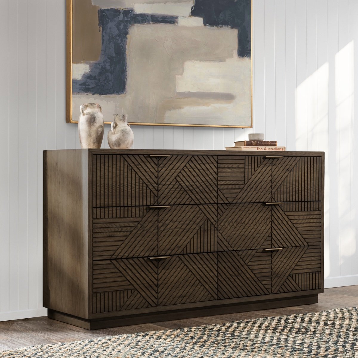 Santa Clara 6 Drawer Dresser by Classic Home at Eve Furniture