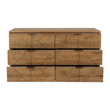 Santa Clara 6 Drawer Dresser by Classic Home at Eve Furniture