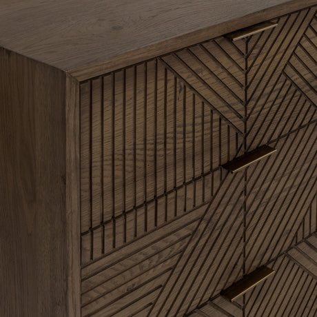 Santa Clara 6 Drawer Dresser - Toasted Brown by Classic Home at Eve Furniture
