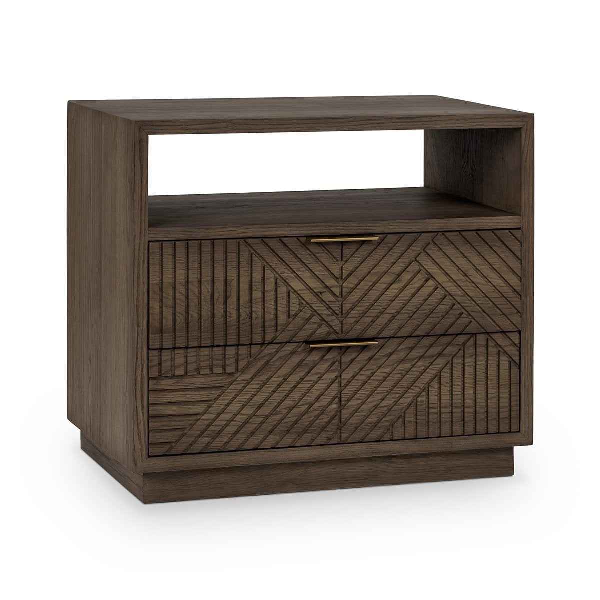 Santa Clara Toasted Brown 2 Drawer Nightstand by Classic Home at Eve Furniture