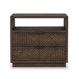 Santa Clara Toasted Brown 2 Drawer Nightstand by Classic Home at Eve Furniture