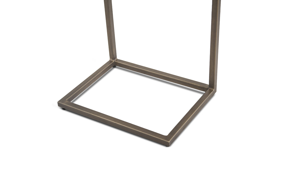 Santa Cruz 18" Side Table in Two Tone by Home Trends & Design at Eve Furniture