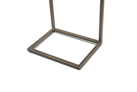 Santa Cruz 18" Side Table in Two Tone by Home Trends & Design at Eve Furniture