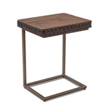 Santa Cruz 18" Side Table in Two Tone by Home Trends & Design at Eve Furniture