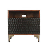 Santa Cruz 26" Nightstand in Two Tone by Home Trends & Design at Eve Furniture