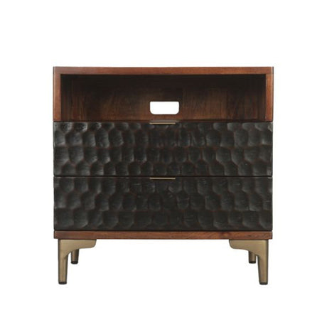 Santa Cruz 26" Nightstand in Two Tone by Home Trends & Design at Eve Furniture