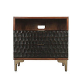 Santa Cruz 26" Nightstand in Two Tone by Home Trends & Design at Eve Furniture