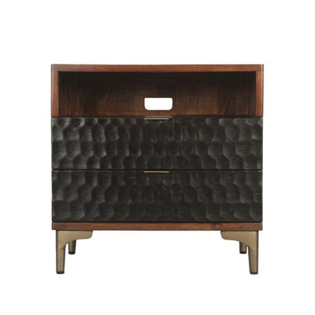 Santa Cruz 26" Nightstand in Two Tone by Home Trends & Design at Eve Furniture
