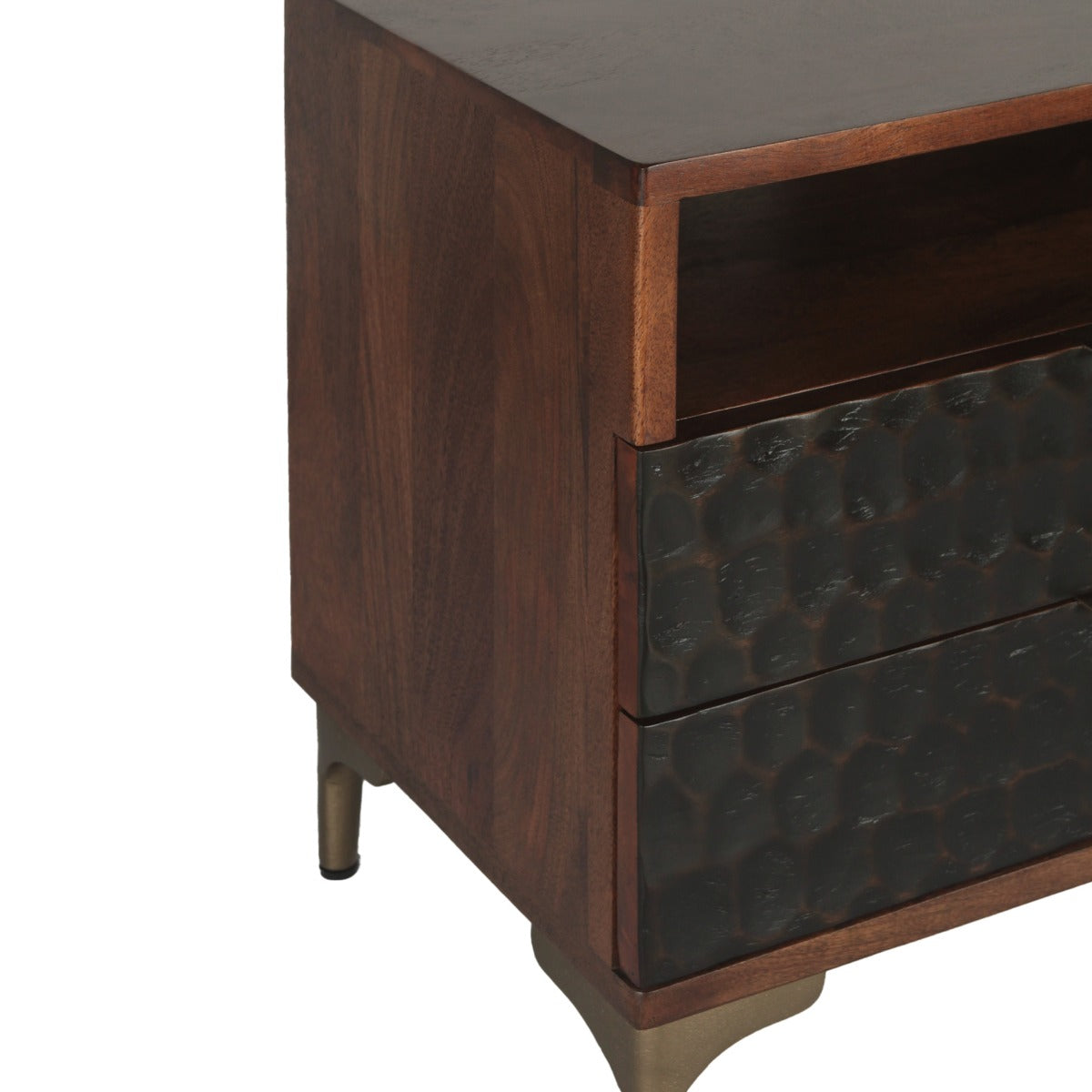 Santa Cruz 26" Nightstand in Two Tone by Home Trends & Design at Eve Furniture