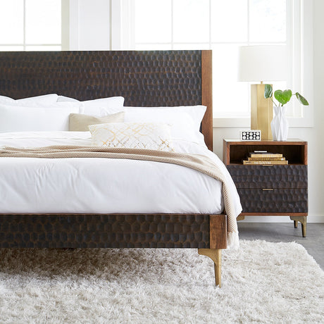 Santa Cruz 26" Nightstand in Two Tone by Home Trends & Design at Eve Furniture