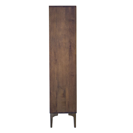 Santa Cruz 34" Bookshelf in Two Tone by Home Trends & Design at Eve Furniture
