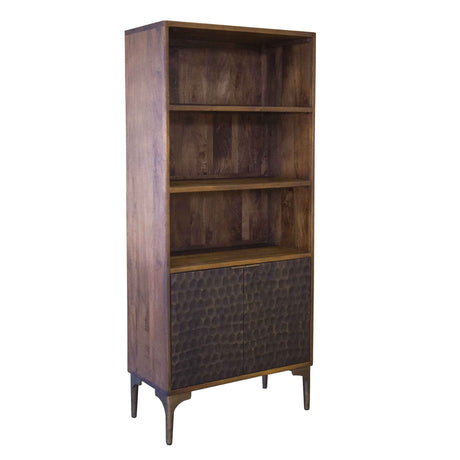 Santa Cruz 34" Bookshelf in Two Tone by Home Trends & Design at Eve Furniture