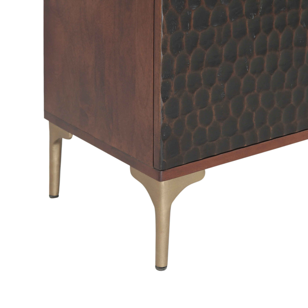 Santa Cruz 39" Bar Cabinet in Two Tone by Home Trends & Design at Eve Furniture