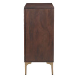 Santa Cruz 39" Bar Cabinet in Two Tone by Home Trends & Design at Eve Furniture