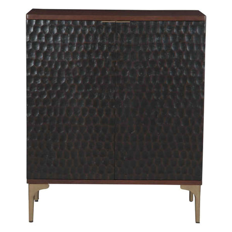 Santa Cruz 39" Bar Cabinet in Two Tone by Home Trends & Design at Eve Furniture