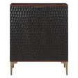 Santa Cruz 39" Bar Cabinet in Two Tone by Home Trends & Design at Eve Furniture
