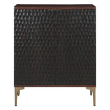 Santa Cruz 39" Bar Cabinet in Two Tone by Home Trends & Design at Eve Furniture