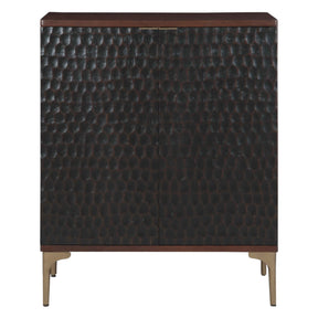 Santa Cruz 39" Bar Cabinet in Two Tone by Home Trends & Design at Eve Furniture