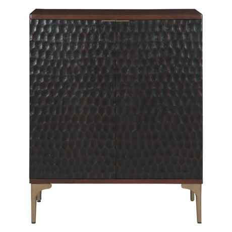 Santa Cruz 39" Bar Cabinet in Two Tone by Home Trends & Design at Eve Furniture