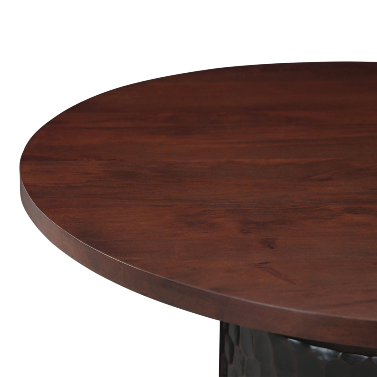 Santa Cruz 48" Round Dining Table in Two Tone