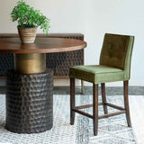 Santa Cruz 48" Round Gathering Table in Two Tone by Home Trends & Design at Eve Furniture