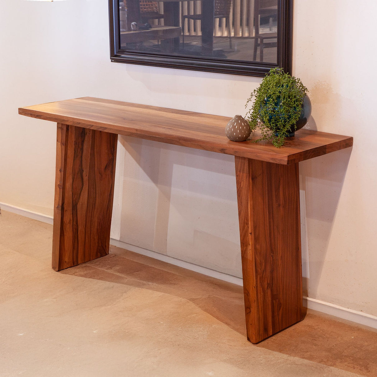Santa Cruz 58" Console Table in Two Tone by Home Trends & Design at Eve Furniture
