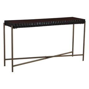 Santa Cruz 58" Console Table in Two Tone by Home Trends & Design at Eve Furniture
