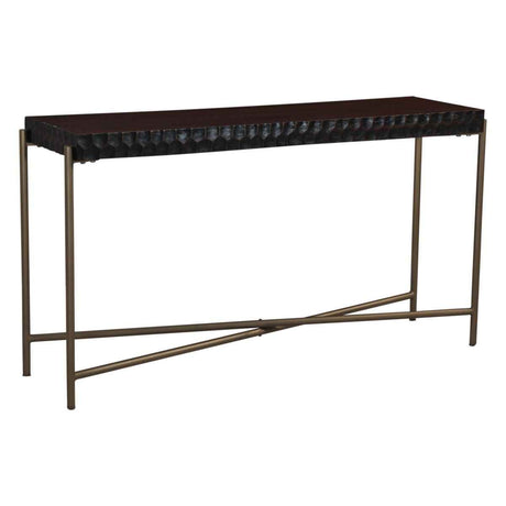 Santa Cruz 58" Console Table in Two Tone by Home Trends & Design at Eve Furniture