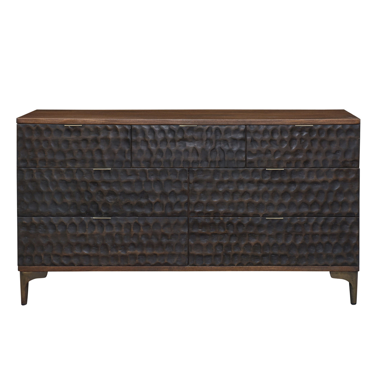 Santa Cruz 60" Dresser in Two Tone by Home Trends & Design at Eve Furniture
