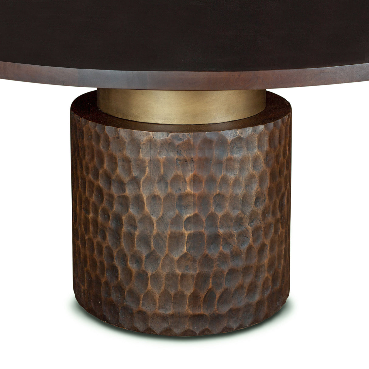 Santa Cruz 60" Round Dining Table in Two Tone by Home Trends & Design at Eve Furniture