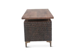 Santa Cruz 66" Office Desk in Two Tone by Home Trends & Design at Eve Furniture