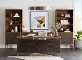 Santa Cruz 66" Office Desk in Two Tone by Home Trends & Design at Eve Furniture