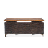 Santa Cruz 66" Office Desk in Two Tone by Home Trends & Design at Eve Furniture