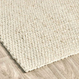 Santa Cruz Jute Ivory Rug by Classic Home at Eve Furniture