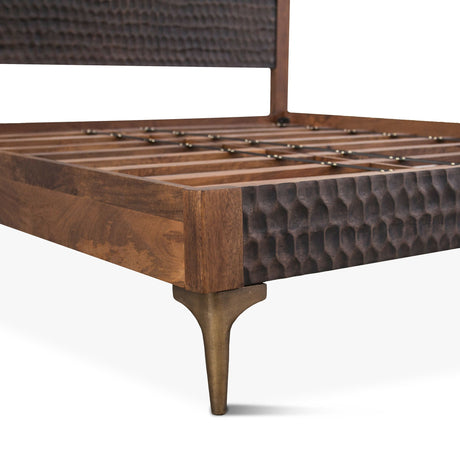 Santa Cruz King Bed in Two Tone by Home Trends & Design at Eve Furniture