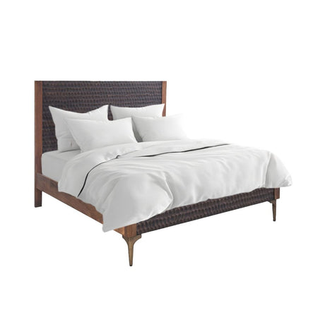 Santa Cruz Queen Bed in Two Tone by Home Trends & Design at Eve Furniture