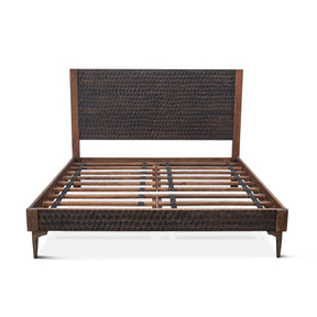 Santa Cruz Queen Bed in Two Tone by Home Trends & Design at Eve Furniture