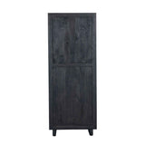 Santa Fe 72" Bar Cabinet in Natural Saal Wood by Home Trends & Design at Eve Furniture