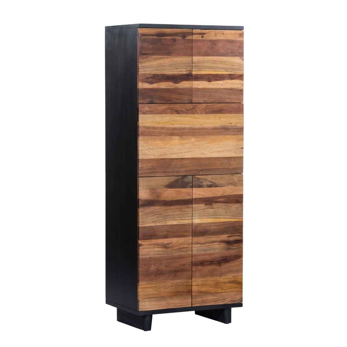 Santa Fe 72" Bar Cabinet in Natural Saal Wood by Home Trends & Design at Eve Furniture
