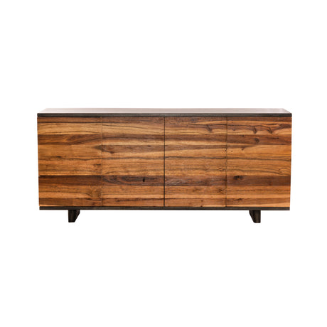 Santa Fe 72" Four Door Sideboard in Natural Saal Wood by Home Trends & Design at Eve Furniture