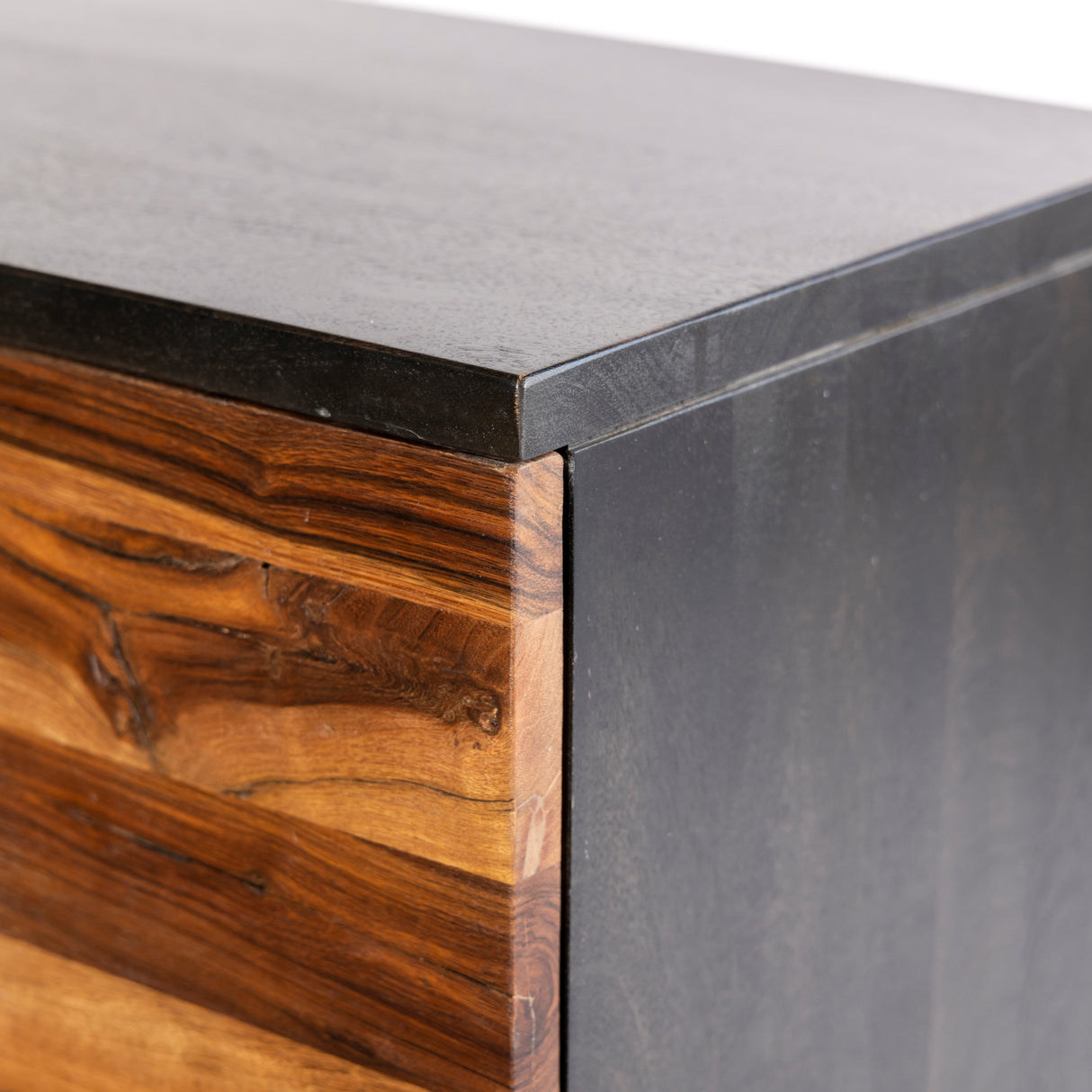 Santa Fe 72" Four Door Sideboard in Natural Saal Wood by Home Trends & Design at Eve Furniture