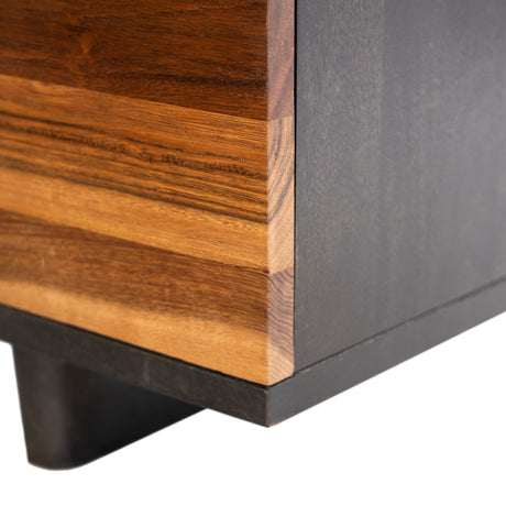 Santa Fe 72" Four Door Sideboard in Natural Saal Wood by Home Trends & Design at Eve Furniture