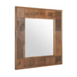 Santa Honey Barbara Square Mirror by Classic Home at Eve Furniture