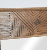 Santa Honey Barbara Square Mirror by Classic Home at Eve Furniture