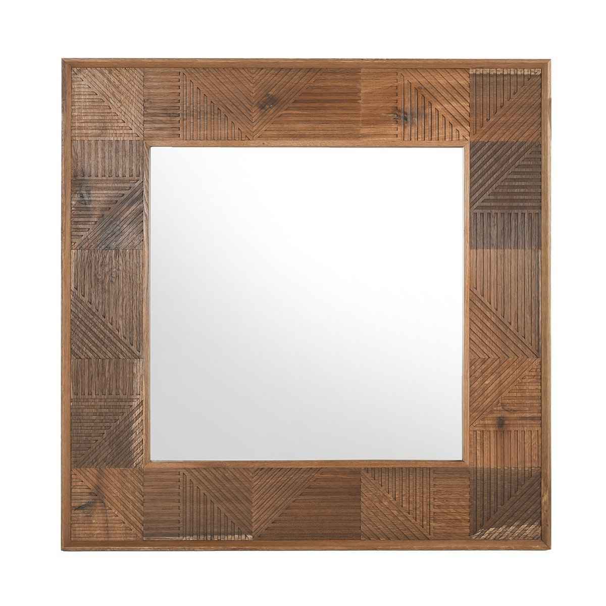 Santa Honey Barbara Square Mirror by Classic Home at Eve Furniture