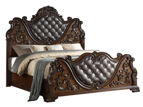 Santa Monica Cherry Bedroom Set by Cosmos Furniture at Eve Furniture