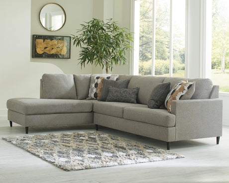 Santasia 2-Piece Sectional with Left Chaise by Ashley at Eve Furniture