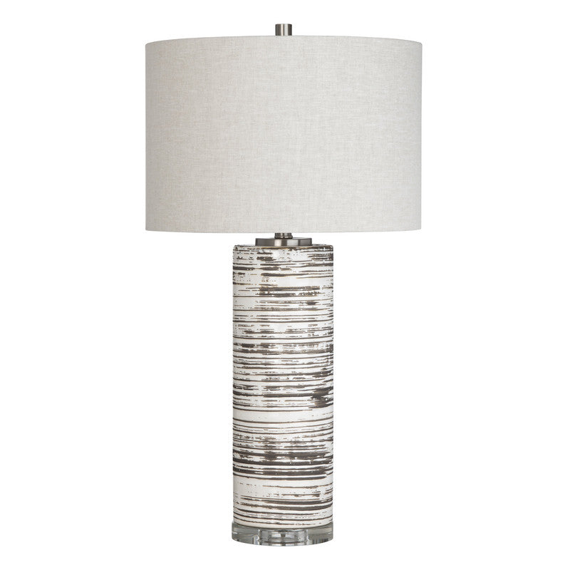 Sante Fe Grey Table Lamp (Set of 2) by Crestview at Eve Furniture