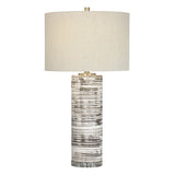 Sante Fe Grey Table Lamp (Set of 2) by Crestview at Eve Furniture
