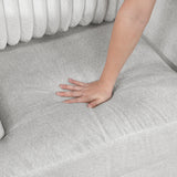 Santiago Light Gray Living Room Set by Homelegance at Eve Furniture